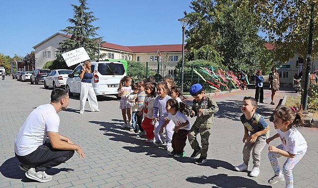 Avrupa Hareketlilik Haftası’nda Minikler Yola Çıktı