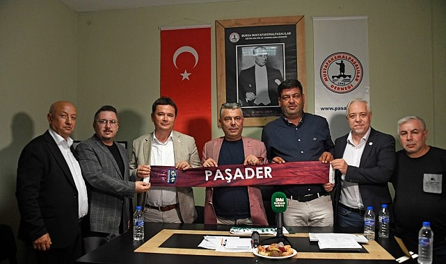 Başkan Erkan Aydın’dan Mustafakemalpaşalılar Derneğine ziyaret