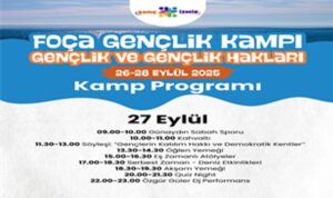 Büyükşehir’den gençlere Foça’da kamp