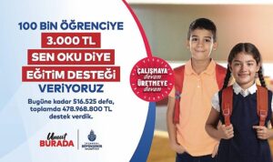 ‘Sen Oku Diye’ Desteğine Başvurular Başladı