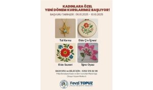 Milas Belediyesi’nin kursları için kayıtlar başlıyor