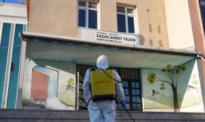 Maltepe’de Okullar Dezenfekte ediliyor