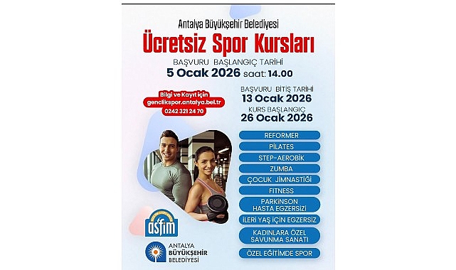 ASFİM’de yeni sezon kayıtları başlıyor