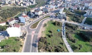 Gebze’de trafik dönel kavşaklarla rahatlıyor