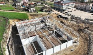 Kandıra Fındık Deposu’nda yapısal imalatlar tamam