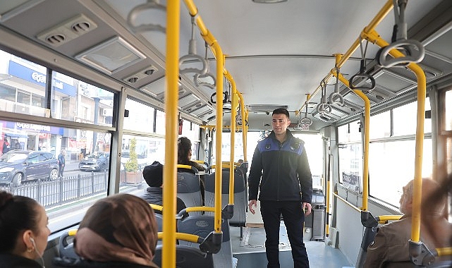 Halk Otobüslerine Yönelik Denetimler ve Kontroller Yapılıyor