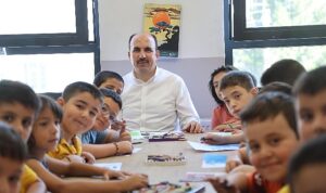 Başkan Altay Bilgehane ve Yaz Kur’an Kursu’nda Eğitim Gören Öğrencilerle Buluştu