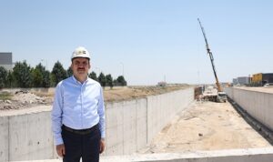 Başkan Altay, Keçili Kanalı Islah Çalışması ve Murat Kurum Caddesi’nde İncelemelerde Bulundu