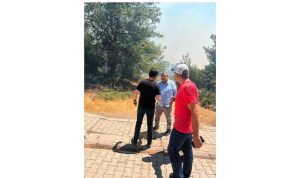 Buca’nın kahramanları yangınla mücadelede aktif rol alıyor