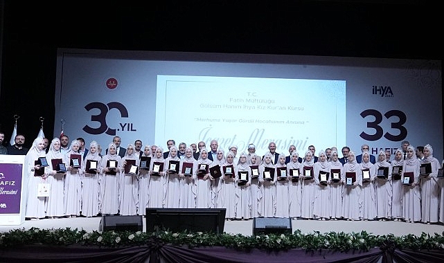İhya Vakfı’nda 33 Hafızın İcazet Sevinci