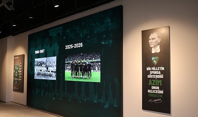 Kocaelispor’un hafızası bu müzede yaşatılıyor