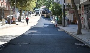 Soma Turgutalp Mahallesi Tarihinde İlk Kez Sıcak Asfaltla Buluşuyor