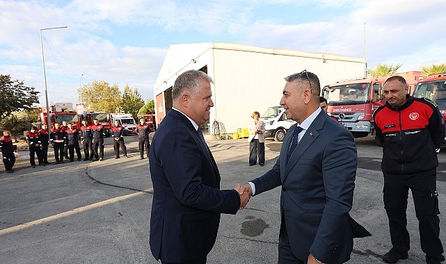 Başkan Balkan, İtfaiye Haftası’nda Kahraman İtfaiyecilerle Buluştu