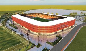 İnegöl İlçe Stadyumu için imzalar atıldı