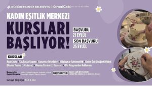 Kadın Eşitlik Merkezi’nde Yeni Dönem Kurs Kayıtları Başladı