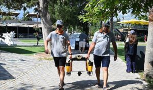 Kemer koylarında “Çöp Kapar” ile temizlik çalışmaları başladı