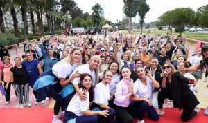 Konaklılar güne yogayla başladı