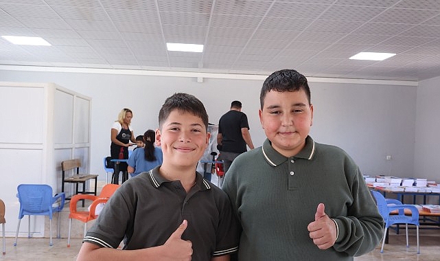 Öğrencilerin okul tıraşı Büyükşehir Belediyesi’nden