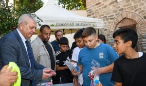 Osmangazi’de Çocukların Yüzünü Güldüren Buluşma