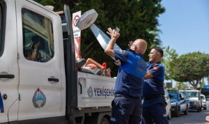 Yenişehir’de kaldırım işgaline geçit yok