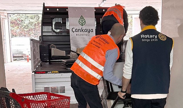 Çankaya’da Dünya Elektronik Atık Günü’nde Geri Dönüşüme Destek