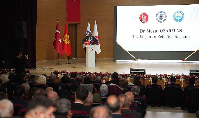 Keçiören’de Türkiye-Kırgızistan Dostluk ve İş Birliği Konferansı Düzenlendi