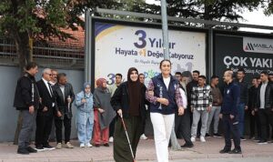 Konya Büyükşehir’de Göreve Yeni Başlayan Zabıta Personeline Görme Engelli Bireylerden Farkındalık Eğitimi