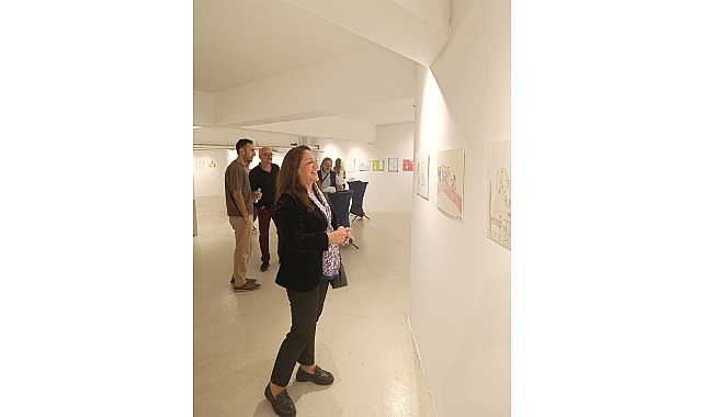 Nilüfer’deki sergide hayal gücü çizgilerle buluştu