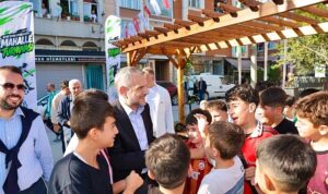 Şehit Esma Çevik Parkı yenilendi, açılış mahalle turnuvasıyla taçlandı