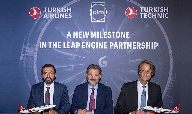 Türk Hava Yolları ve CFM, 600’den fazla LEAP-1B motoru için Mutabakat Anlaşması imzaladı